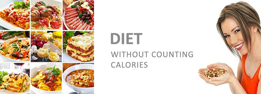 Options for dishes for a diet without a caloric account