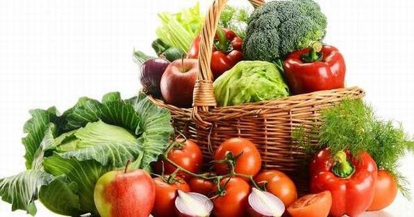 Diet for gout during an exacerbation