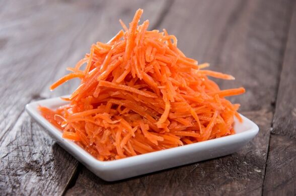 Carrot Salad for Breakfast for Japanese Dieticians
